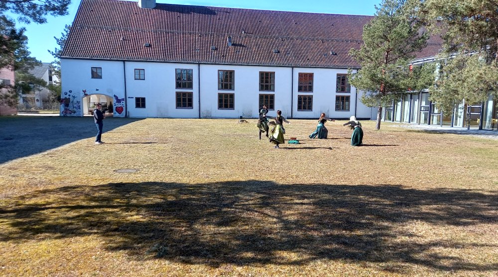 Schule im Freien